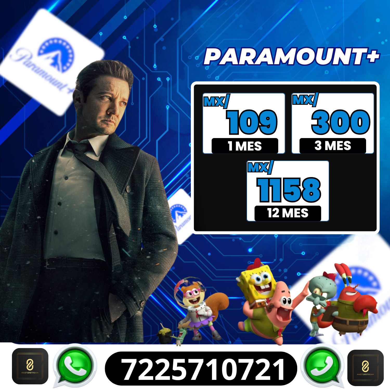 Paramount plus a un precio unico y especial