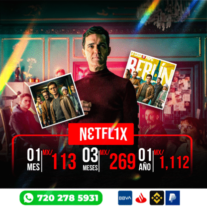 Berlín Casa de Papel- Serie de Netflix- MasterStream