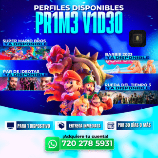 Prime Video Premium a un excelente precio solo con MasterStream