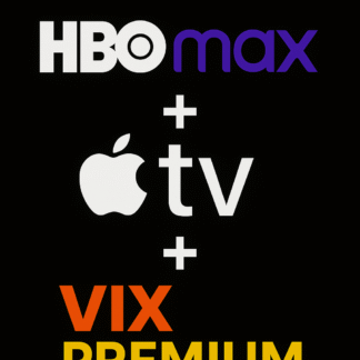 Disfruta lo mejor de cada plataforma con HBO Max + ViX Premium + Apple TV+, un paquete pensado para quienes quieren variedad, calidad y exclusividad en un solo lugar.