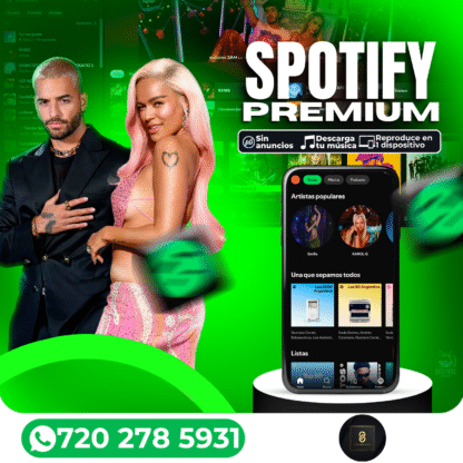 Spotify Premium con MasterStream
